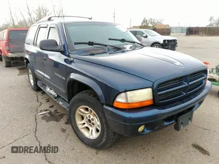 2001 Dodge Durango with VIN 1B4HS28Z81F530711, listed as a IAAI auction lot 41722113 with 187,552 mi miles and . Bid and sale history available at carsss.com. Image 1.