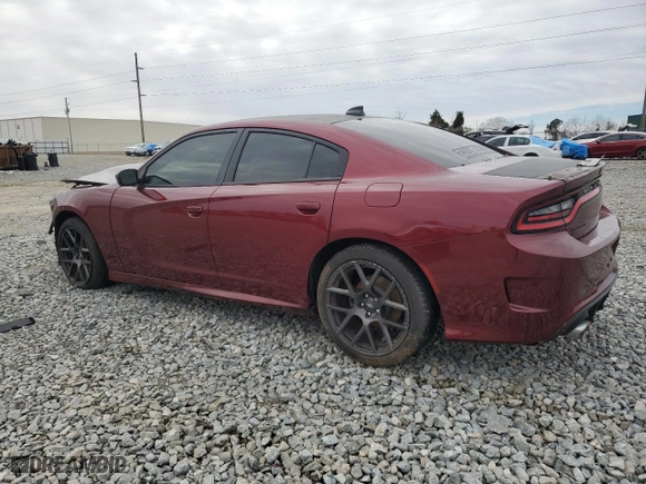 2018 Dodge Charger Daytona with VIN 2C3CDXCT0JH340136, listed as a Copart auction lot 87582455 with 100,430 mi miles and Salvage Title. Bid and sale history available at carsss.com. Image 2.