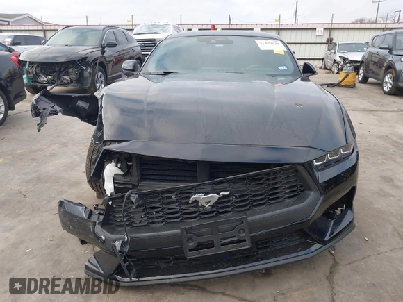 2024 Ford Mustang EcoBoost with VIN 1FA6P8TH8R5118535, listed as a IAAI auction lot 41489048 with 6,413 mi miles. Bid and sale history available at carsss.com. Image 6.