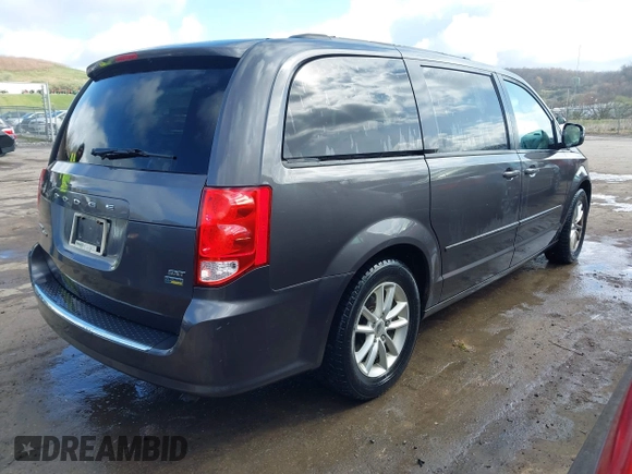 2015 Dodge Grand Caravan SXT with VIN 2C4RDGCG8FR541373, listed as a IAAI auction lot 41990500 with 114,100 mi miles and . Bid and sale history available at DreamBid. Image 4.