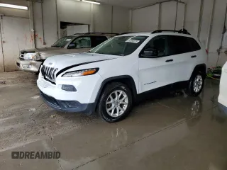 2016 Jeep Cherokee Altitude with VIN 1C4PJMAS0GW290203, listed as a Copart auction lot 52005315 with 194,787 mi miles and Salvage title. Bid and sale history available at DreamBid. Image 1.