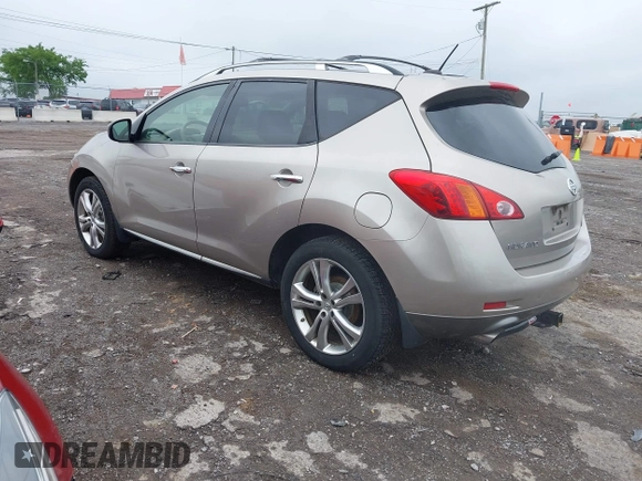 2009 Nissan Murano S with VIN JN8AZ18W69W208486, listed as a IAAI auction lot 42234978 with 195,230 mi miles and . Bid and sale history available at DreamBid. Image 3.