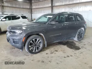 2024 Jeep Grand Cherokee Overland with VIN 1C4RJHDG9RC697450, listed as a Copart auction lot 54215594 with 3,529 mi miles and Salvage Title. Bid and sale history available at carsss.com. Image 1.