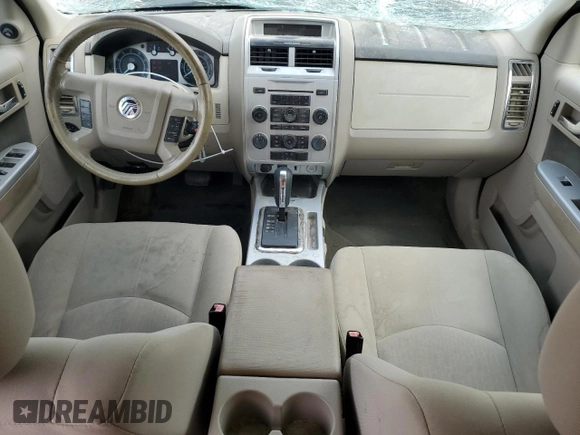 2010 Mercury Mariner with VIN 4M2CN8BG3AKJ09351, listed as a Copart auction lot 53737725 with 148,276 mi miles and Salvage title. Bid and sale history available at DreamBid. Image 8.