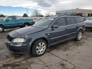 2003 Volkswagen Passat GLX with VIN WVWYH63B93E307461, listed as a Copart auction lot 81961384 with 139,029 mi miles and Salvage Title. Bid and sale history available at carsss.com. Image 1.