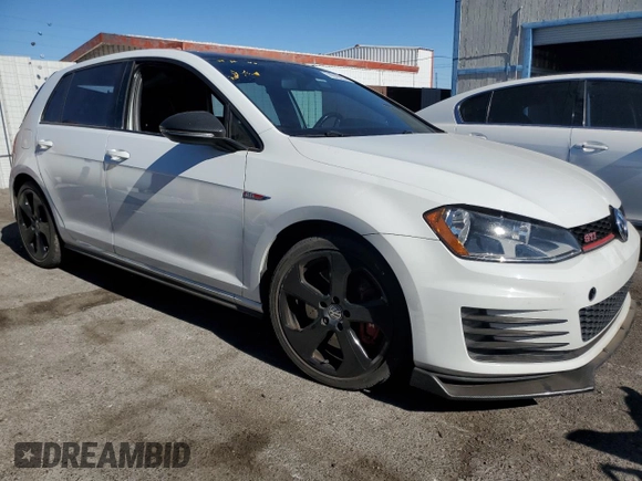 2015 Volkswagen Golf GTI Autobahn w/Performance Pkg with VIN 3VW447AU3FM057795, listed as a Copart auction lot 79910864 with 117,682 mi miles and Salvage Title. Bid and sale history available at carsss.com. Image 4.