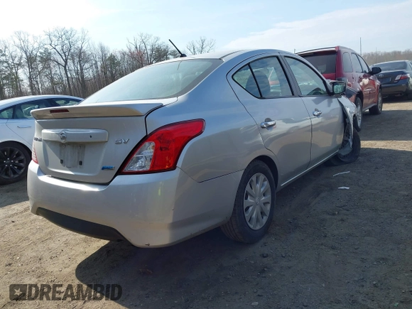 2016 Nissan Versa S Plus with VIN 3N1CN7AP5GL854811, listed as a IAAI auction lot 41903262 with 179,494 mi miles. Bid and sale history available at carsss.com. Image 4.