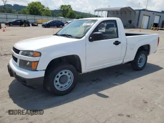 2012 Chevrolet Colorado Work Truck with VIN 1GCCSBFE1C8165549, listed as a Copart auction lot 62527705 with 114,866 mi miles and Clean title. Bid and sale history available at DreamBid. Image 1.