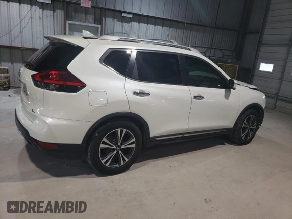 2017 Nissan Rogue SV with VIN 5N1AT2MT9HC799889, listed as a Copart auction lot 51762295 with 91,584 mi miles and Salvage Title. Bid and sale history available at carsss.com. Image 3.