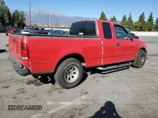 2000 Ford F-150 XL with VIN 1FTZX1721YNA67771, listed as a Copart auction lot 41439795 with 0 mi miles and Salvage Title. Bid and sale history available at carsss.com. Image 3.