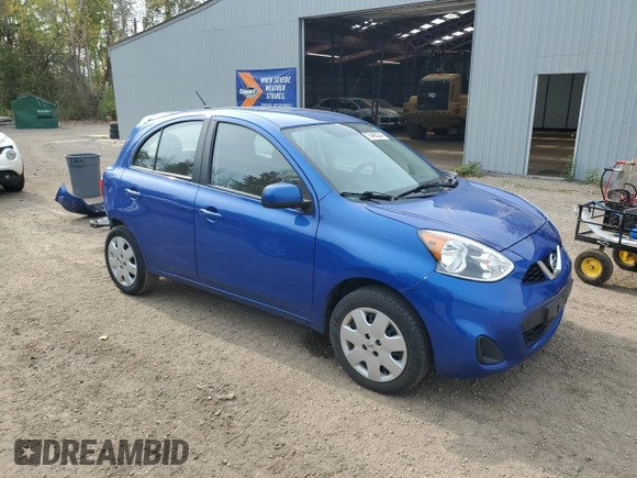 2017 Nissan Micra S z VIN 3N1CK3CP0HL241768, wystawiony jako Copart lot #75488284 z przebiegiem 84 912 mil mil oraz Szkody całkowita. Historia ofert i sprzedaży dostępna na DreamBid. Obrazek 4.