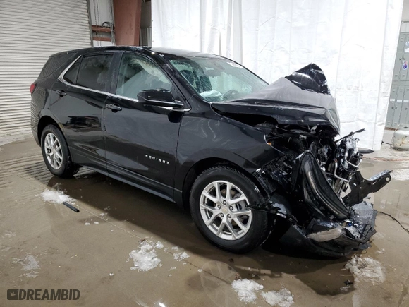 2024 Chevrolet Equinox LT with VIN 3GNAXKEG4RL326540, listed as a Copart auction lot 45382365 with 0 mi miles and Non Repairable. Bid and sale history available at carsss.com. Image 4.