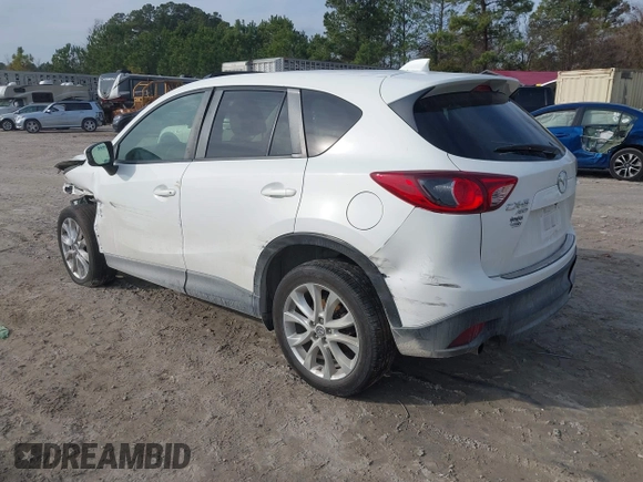 2014 Mazda CX-5 Grand Touring with VIN JM3KE4DY0E0343777, listed as a IAAI auction lot 41464395 with 126,214 mi miles. Bid and sale history available at carsss.com. Image 3.