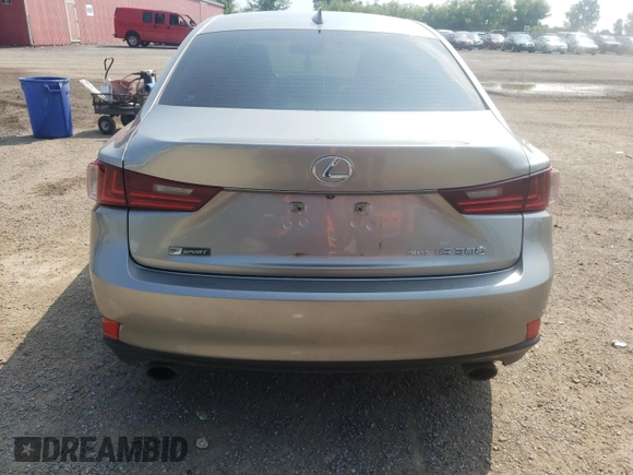 2016 Lexus IS 300/350 with VIN JTHCM1D26G5003905, listed as a Copart auction lot 62312475 with 273,129 mi miles and Clean title. Bid and sale history available at DreamBid. Image 6.
