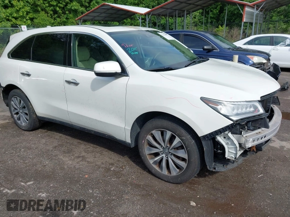 2014 Acura MDX Technology with VIN 5FRYD4H40EB045338, listed as a IAAI auction lot 42369307 with 221,777 mi miles and . Bid and sale history available at DreamBid. Image 1.
