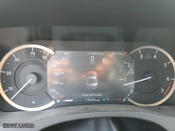2020 Jaguar XE S with VIN SAJAE4FX3LCP64897, listed as a Copart auction lot 50577185 with 15,639 mi miles and Salvage Title. Bid and sale history available at carsss.com. Image 9.