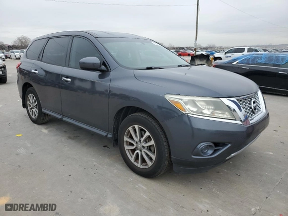2013 Nissan Pathfinder Platinum with VIN 5N1AR2MN0DC643945, listed as a Copart auction lot 42786165 with 122,653 mi miles and Clean Title. Bid and sale history available at carsss.com. Image 4.