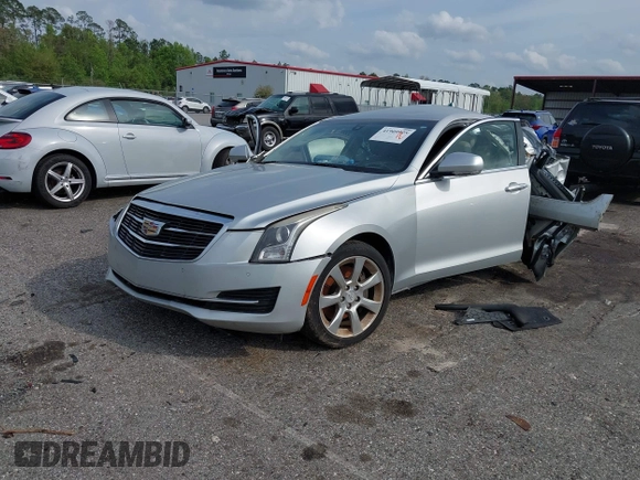 2016 Cadillac ATS Sedan Luxury Collection RWD with VIN 1G6AB5RX6G0134374, listed as a IAAI auction lot 41909925 with 1 mi miles. Bid and sale history available at carsss.com. Image 16.