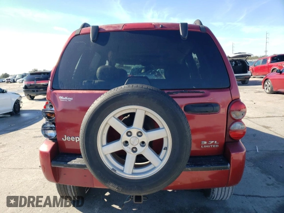 2006 Jeep Liberty Limited with VIN 1J8GK58KX6W108829, listed as a Copart auction lot 88802645 with 178,075 mi miles and Salvage title. Bid and sale history available at DreamBid. Image 6.