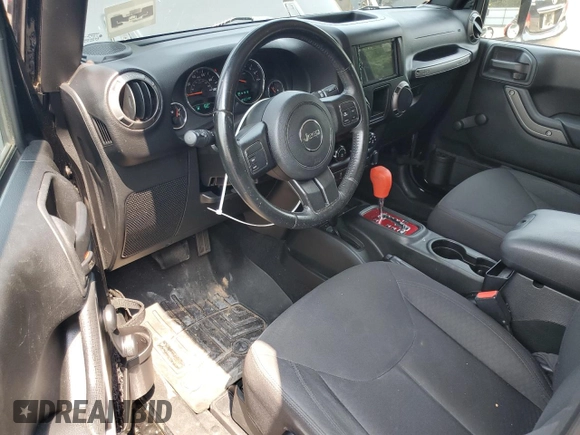 2016 Jeep Wrangler Black Bear z VIN 1C4AJWAG2GL330098, wystawiony jako Copart lot #59018845 z przebiegiem 84 039 mil mil oraz Szkoda całkowita • Salvage title. Historia ofert i sprzedaży dostępna na DreamBid. Obrazek 8.