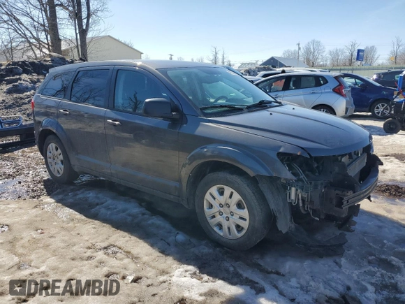2014 Dodge Journey American Value with VIN 3C4PDCAB6ET150841, listed as a Copart auction lot 47598945 with 134,186 mi miles and Non Repairable. Bid and sale history available at DreamBid. Image 4.