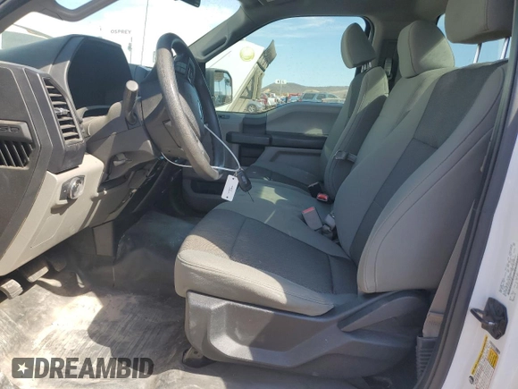 2017 Ford F-150 XL with VIN 1FTNF1CG0HKC20421, listed as a Copart auction lot 46412525 with 93,707 mi miles and Salvage title. Bid and sale history available at DreamBid. Image 7.