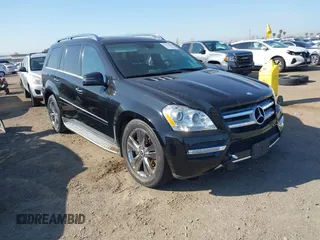 2012 Mercedes-Benz GL-Class GL 450 with VIN 4JGBF7BE8CA764780, listed as a IAAI auction lot 41830382 with 131,498 mi miles. Bid and sale history available at carsss.com. Image 1.