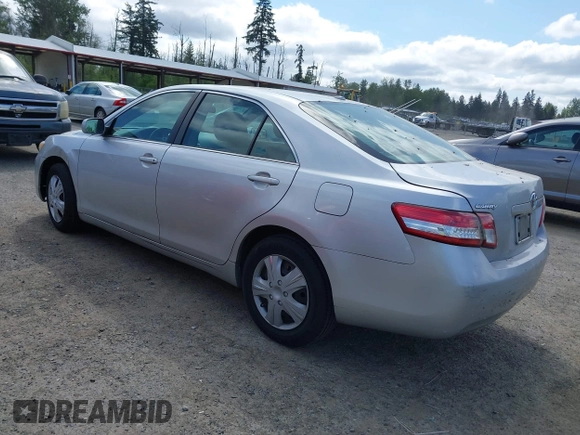 2010 Toyota Camry with VIN 4T1BF3EK4AU095767, listed as a IAAI auction lot 42163707 with 121,253 mi miles and . Bid and sale history available at DreamBid. Image 3.
