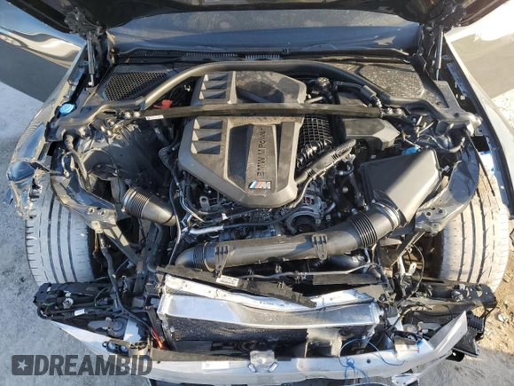 2024 BMW M4 Competition xDrive z VIN WBS43AZ01RCN76220, wystawiony jako Copart lot #88674465 z przebiegiem 11 742 mil mil oraz Nie do naprawy • Non repairable. Historia ofert i sprzedaży dostępna na DreamBid. Obrazek 11.