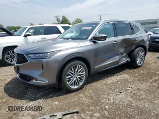 2022 Acura MDX Advance with VIN 5J8YE1H83NL039788, listed as a Copart auction lot 60023765 with 40,685 mi miles and Salvage title. Bid and sale history available at DreamBid. Image 1.