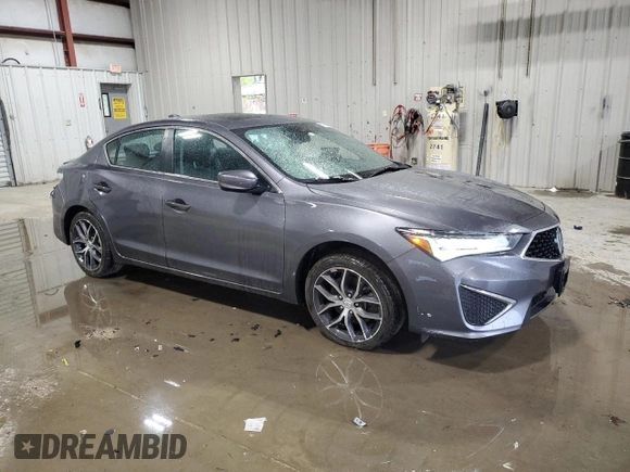 2020 Acura ILX Premium with VIN 19UDE2F7XLA003846, listed as a Copart auction lot 56463015 with 45,362 mi miles and Salvage title. Bid and sale history available at DreamBid. Image 4.
