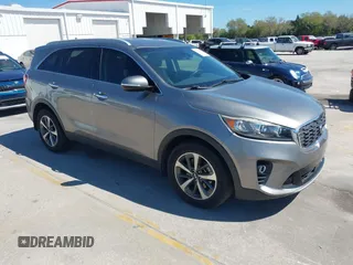 2019 Kia Sorento EX V6 with VIN 5XYPH4A56KG462066, listed as a IAAI auction lot 41746332 with 90,125 mi miles. Bid and sale history available at carsss.com. Image 1.