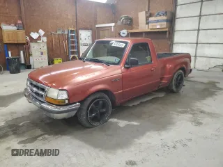 1998 Ford Ranger XL with VIN 1FTYR10C9WPB40654, listed as a Copart auction lot 60056445 with 170,325 mi miles and Salvage title. Bid and sale history available at DreamBid. Image 1.
