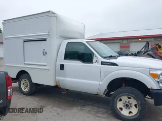 2015 Ford F-250 XL with VIN 1FDBF2B63FEA47602, listed as a IAAI auction lot 42412732 with 436,482 mi miles and . Bid and sale history available at DreamBid. Image 13.