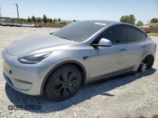 2024 Tesla Model Y Long Range с VIN 7SAYGDEE0RA288420, выставлен на аукционе Copart как лот 59159015 с пробегом 7 831 миль миль и Списание • Salvage title. История ставок и продаж доступна на DreamBid. Изображение 1.