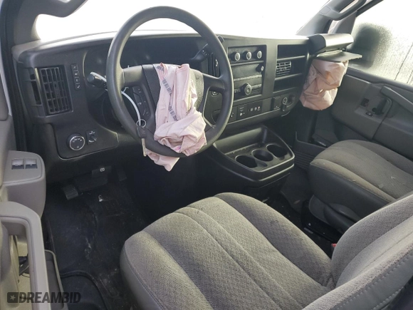 2017 Chevrolet Express Passenger LT with VIN 1GAZGPFF4H1343450, listed as a Copart auction lot 84738374 with 152,461 mi miles and Salvage Title. Bid and sale history available at carsss.com. Image 8.