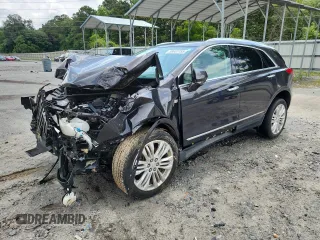 2018 Cadillac XT5 Premium Luxury FWD with VIN 1GYKNERS0JZ141606, listed as a Copart auction lot 59637755 with 114,419 mi miles and Non repairable. Bid and sale history available at DreamBid. Image 1.