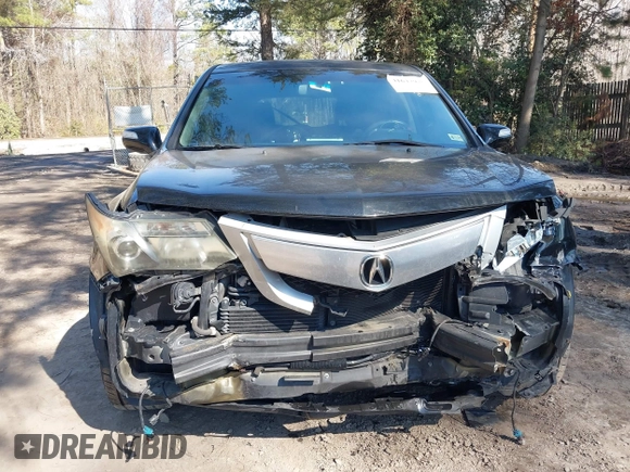 2012 Acura MDX Tech/Entertainment Pkg with VIN 2HNYD2H42CH527025, listed as a IAAI auction lot 41642926 with 140,876 mi miles. Bid and sale history available at carsss.com. Image 6.