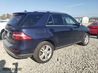 2013 Mercedes-Benz M-Class ML 350 with VIN 4JGDA5HB7DA137420, listed as a Copart auction lot 48705815 with 84,814 mi miles and Clean Title. Bid and sale history available at carsss.com. Image 3.