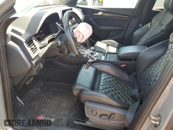 2019 Audi SQ5 Premium Plus with VIN WA1B4AFY3K2002715, listed as a Copart auction lot 64977024 with 73,762 mi miles and Salvage Title. Bid and sale history available at DreamBid. Image 7.