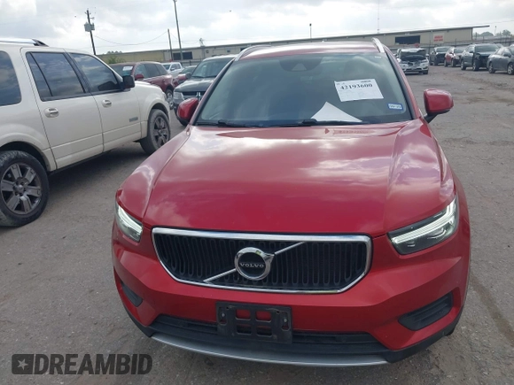 2022 Volvo XC40 Momentum with VIN YV4AC2HK5N2748975, listed as a IAAI auction lot 42193600 with 50,663 mi miles and . Bid and sale history available at DreamBid. Image 12.