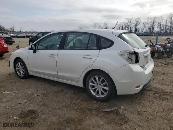 2012 Subaru Impreza Wagon 2.0i Premium with VIN JF1GPAC60CH224557, listed as a Copart auction lot 48772365 with 119,611 mi miles and Salvage Title. Bid and sale history available at carsss.com. Image 2.