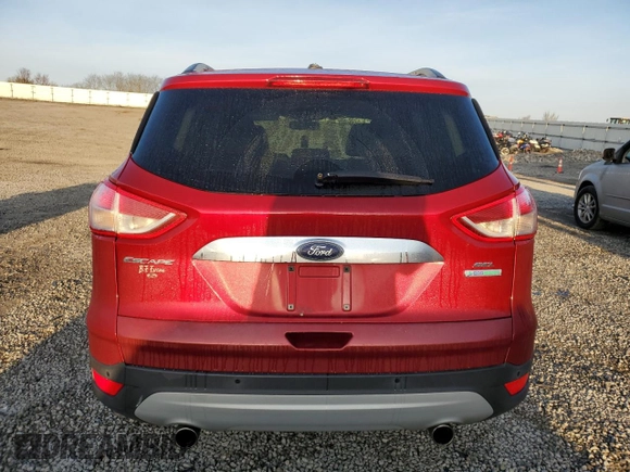 2013 Ford Escape SEL with VIN 1FMCU0HX1DUA92748, listed as a Copart auction lot 51258995 with 95,368 mi miles and Non repairable. Bid and sale history available at DreamBid. Image 6.