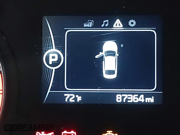 2018 Kia Optima EX with VIN 5XXGU4L35JG193343, listed as a IAAI auction lot 42100264 with 87,364 mi miles and . Bid and sale history available at carsss.com. Image 16.
