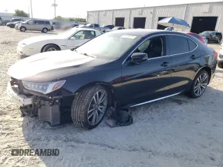 2019 Acura TLX Technology z VIN 19UUB2F45KA008157, wystawiony jako Copart lot #56878575 z przebiegiem 97 304 mil mil oraz Nie do naprawy • Non repairable. Historia ofert i sprzedaży dostępna na DreamBid. Obrazek 1.