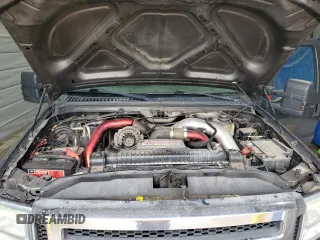 2005 Ford F-350 XL with VIN 1FTWX31P35EB41027, listed as a Copart auction lot 57124585 with 304,957 mi miles and Salvage title. Bid and sale history available at DreamBid. Image 11.