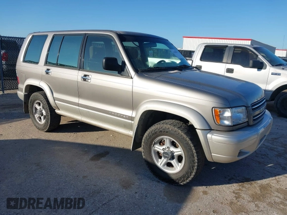 2002 Isuzu Trooper S z VIN JACDS58X227J01706, wystawiony jako IAAI lot #41489087 z przebiegiem 197 538 mil mil oraz . Historia ofert i sprzedaży dostępna na DreamBid. Obrazek 1.