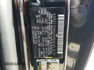 2022 Kia Telluride SX with VIN 5XYP5DHCXNG212623, listed as a Copart auction lot 50203915 with 30,950 mi miles and Salvage title. Bid and sale history available at DreamBid. Image 13.