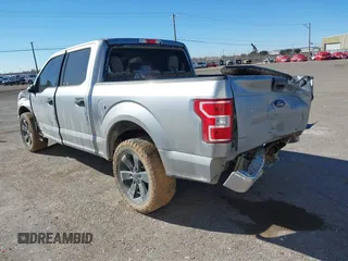 2020 Ford F-150 XL with VIN 1FTEW1C58LFA64029, listed as a IAAI auction lot 38736802 with 92,698 mi miles. Bid and sale history available at carsss.com. Image 3.