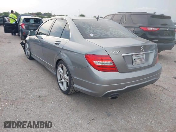 2014 Mercedes-Benz C 250 Sport with VIN WDDGF4HB7EG257087, listed as a IAAI auction lot 42169917 with 165,278 mi miles and . Bid and sale history available at DreamBid. Image 3.